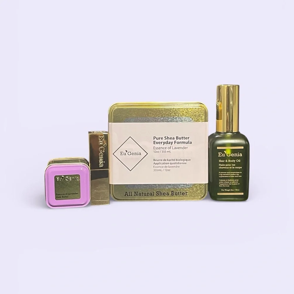 Eu’Genia Essence of Lavender Four-Piece Gift Set